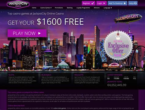 jackpotcity online casino get 1600 free to play online casino games now Top deutsche Casinos
